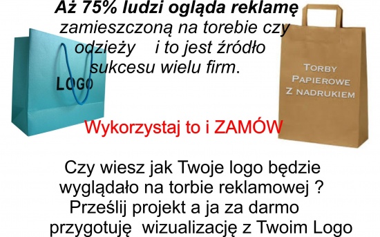 Torby reklamowe z nadrukiem, haft na odzieży, torby bawełniane , 